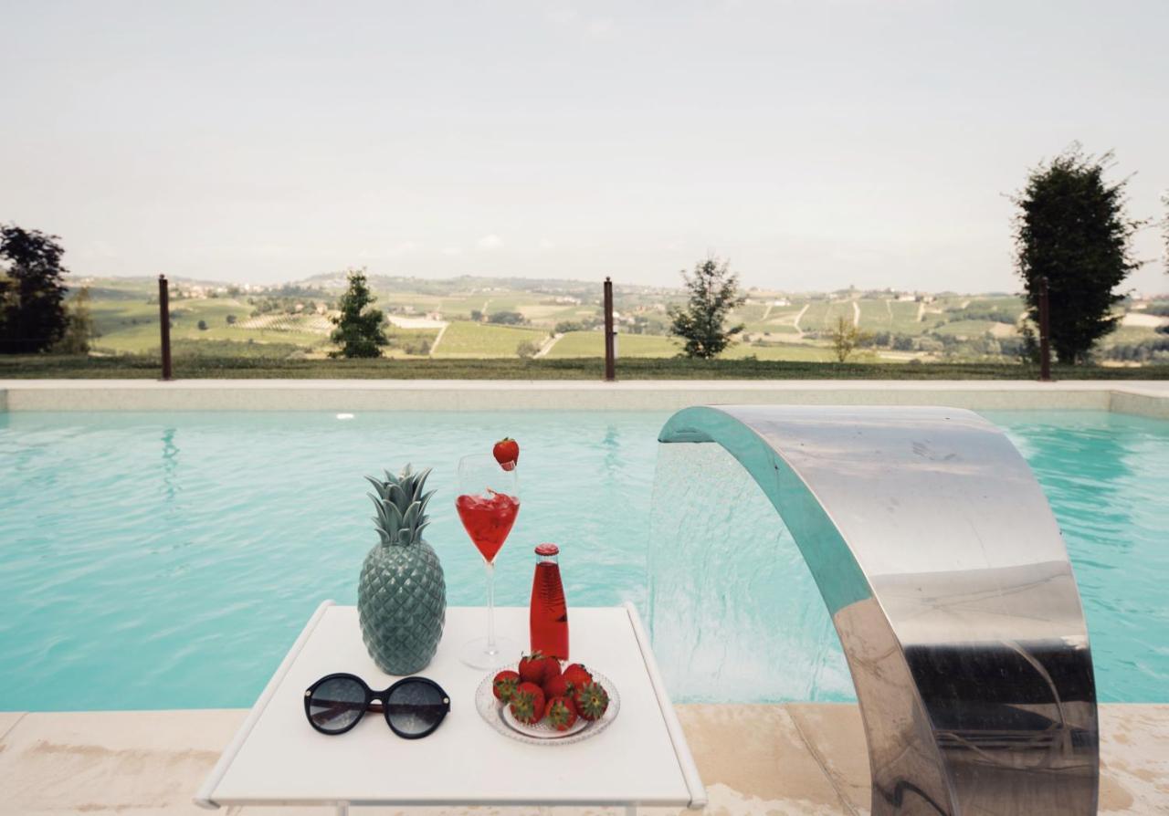 Villa Fontana Relais Suite & Spa Agliano Terme Exteriör bild